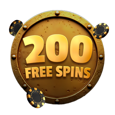 200 free spins
